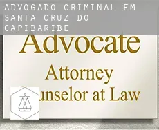 Advogado criminal em  Santa Cruz do Capibaribe