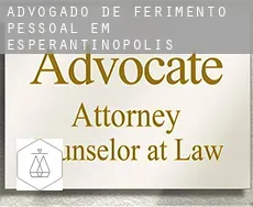 Advogado de ferimento pessoal em  Esperantinópolis