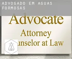 Advogado em  Águas Formosas