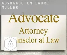Advogado em  Lauro Muller