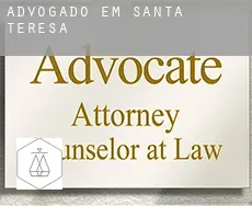 Advogado em  Santa Teresa