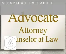 Separação em  Caculé
