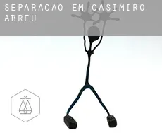 Separação em  Casimiro de Abreu