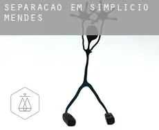Separação em  Simplício Mendes