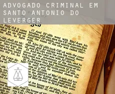 Advogado criminal em  Santo Antônio do Leverger