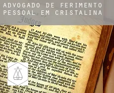 Advogado de ferimento pessoal em  Cristalina