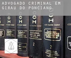 Advogado criminal em  Girau do Ponciano