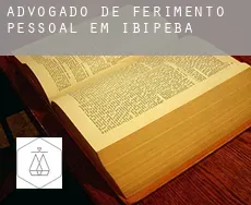 Advogado de ferimento pessoal em  Ibipeba