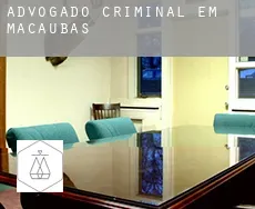Advogado criminal em  Macaúbas