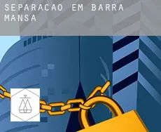 Separação em  Barra Mansa