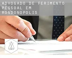 Advogado de ferimento pessoal em  Rondonópolis
