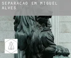 Separação em  Miguel Alves