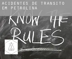 Acidentes de trânsito em  Petrolina