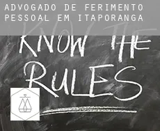 Advogado de ferimento pessoal em  Itaporanga