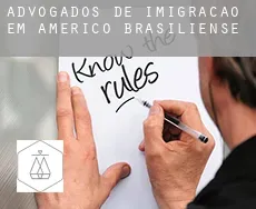 Advogados de imigração em  Américo Brasiliense