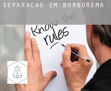 Separação em  Borborema