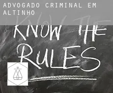 Advogado criminal em  Altinho
