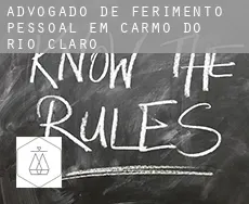 Advogado de ferimento pessoal em  Carmo do Rio Claro