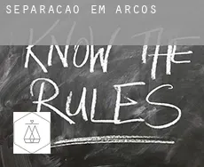 Separação em  Arcos