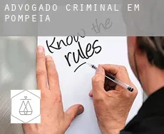 Advogado criminal em  Pompéia