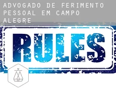 Advogado de ferimento pessoal em Campo Alegre