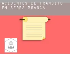 Acidentes de trânsito em  Serra Branca