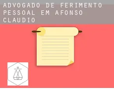 Advogado de ferimento pessoal em  Afonso Cláudio