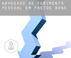 Advogado de ferimento pessoal em Pastos Bons